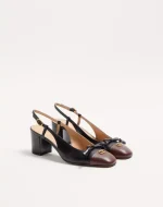 Valentino Valet Du Roi Kidskin Slingback Pumps 60Mm - Image 6